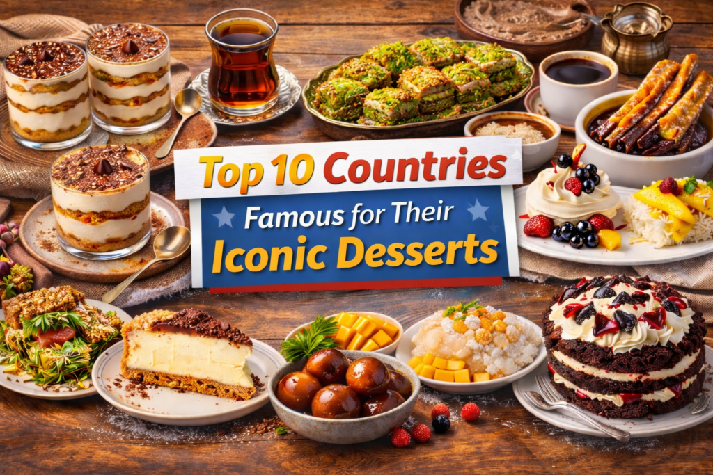 famous world desserts tiramisu